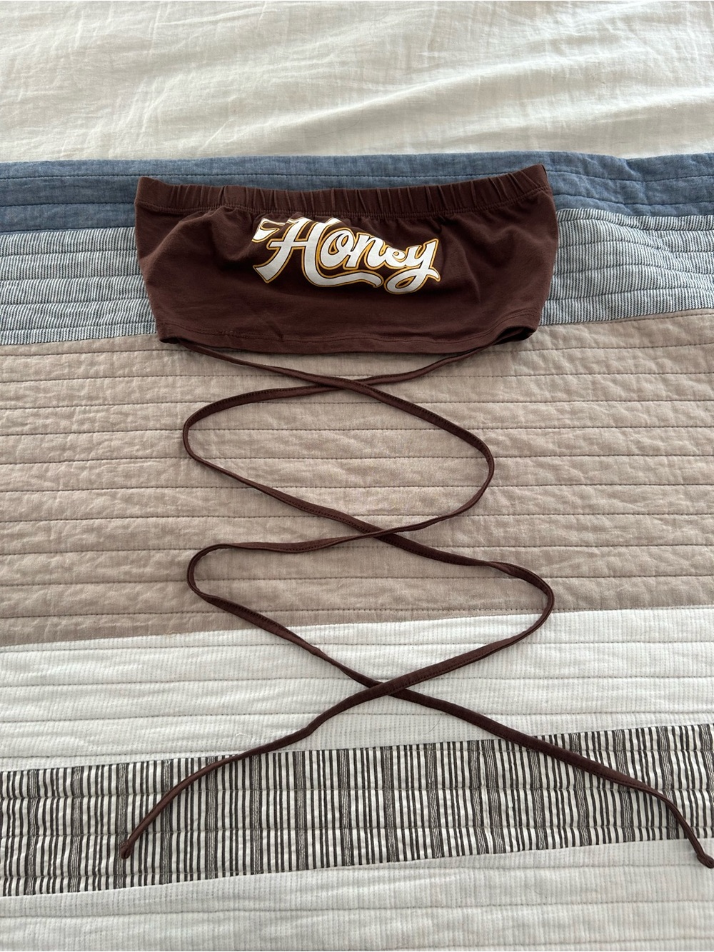Streetwear Society Brown Tank Top